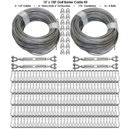 Golf Barrier Netting Cable Kit