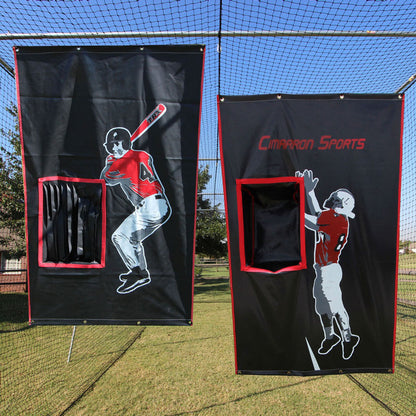 2-Sport Catcher Vinyl Backstop