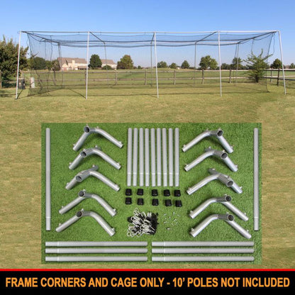 #24 Batting Cage and Frame Corners