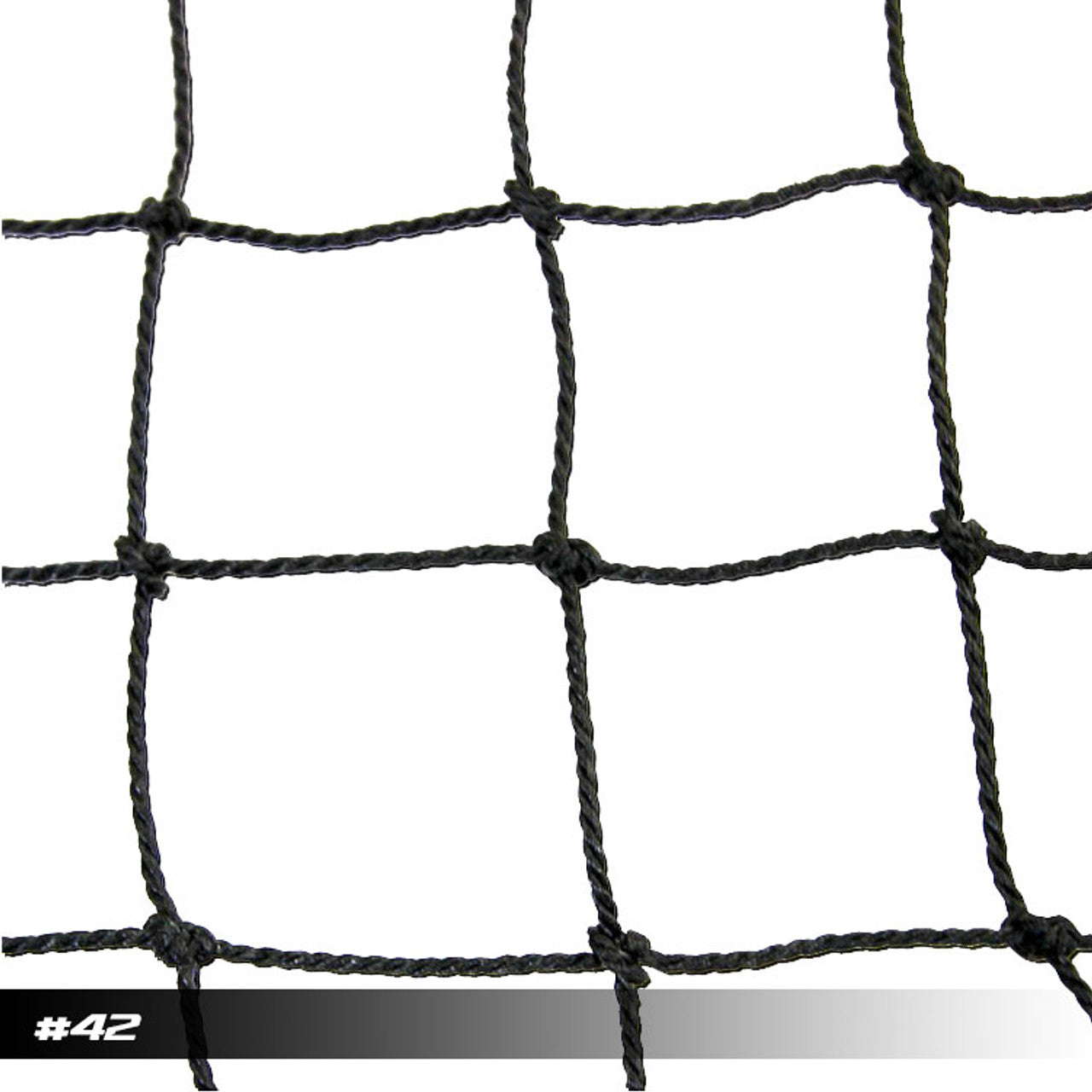 #42 Standard Twisted Poly Batting Cage Nets