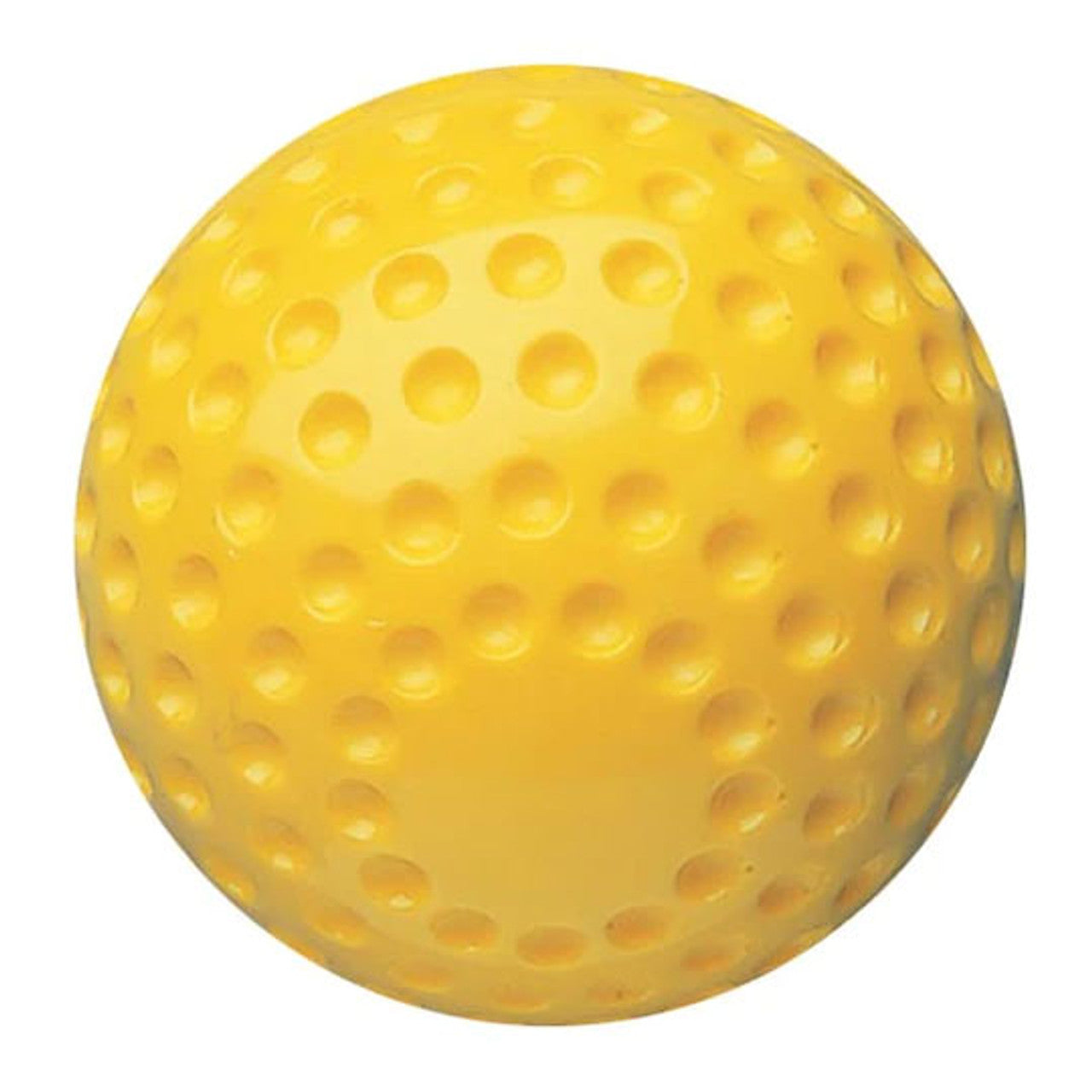 Dimpled Baseball, Yellow 9" - Dozen