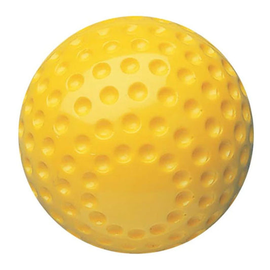 Dimpled Baseball, Yellow 9" - Dozen