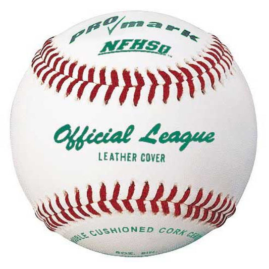 Official League LVL 1 Cowhide Leather Baseball - Dozen