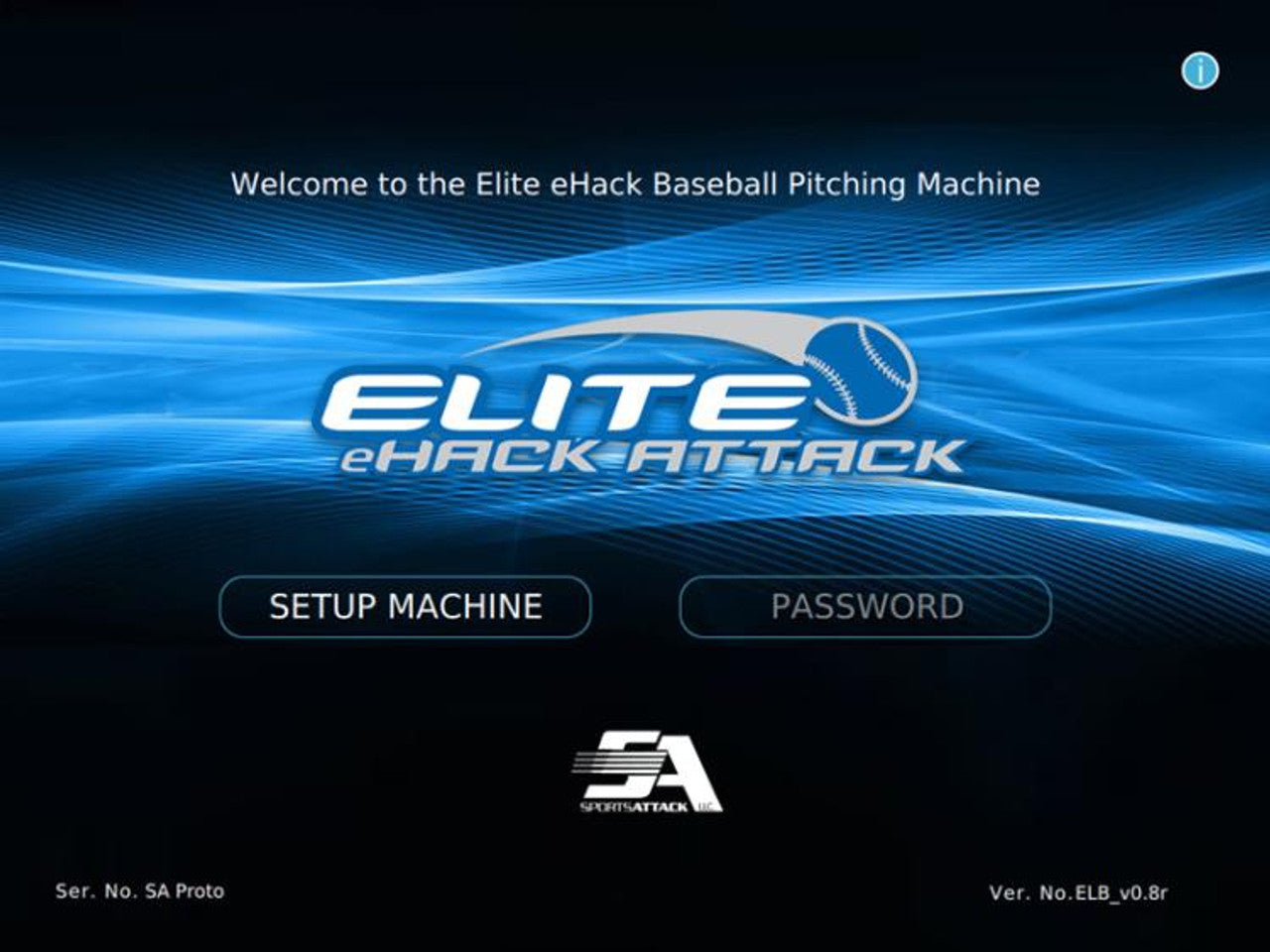 Hack Attack eHack Elite Baseball Pitching Machine