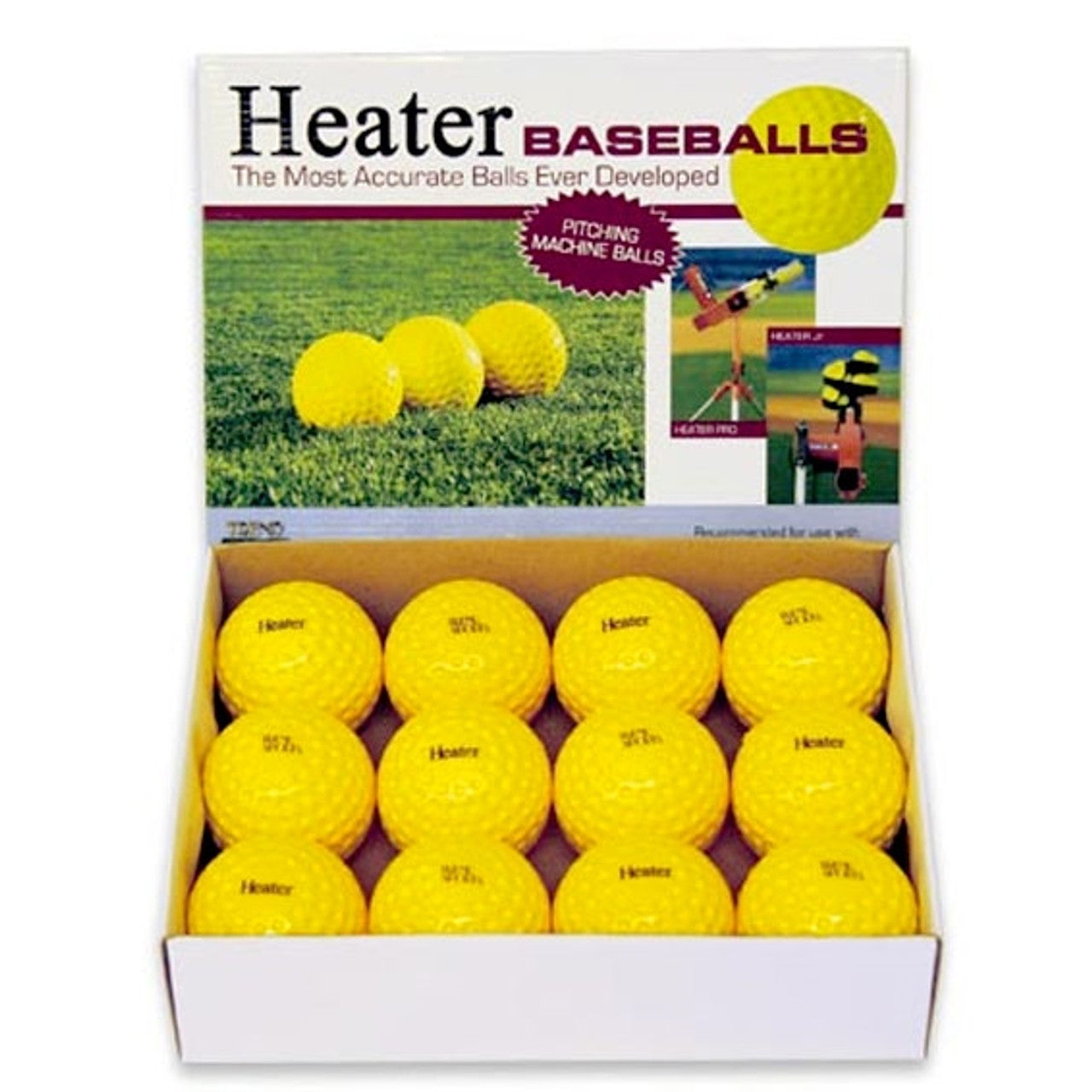 Heater Dimpled Baseballs