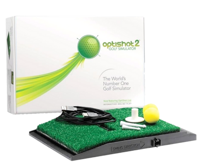 Masters Tour Simulator Golf Bundle with Optishot 2